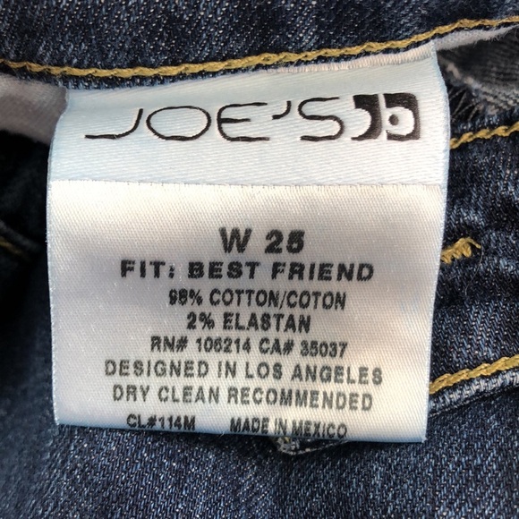 Joe’s The Best Friend Crop Jeans 25 - Picture 6 of 11